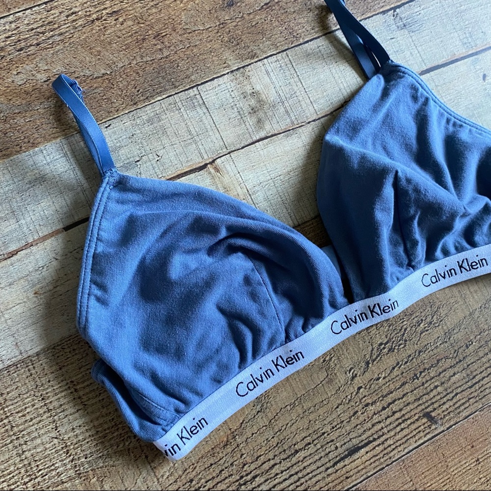 Calvin Klein Triangle Bralette L